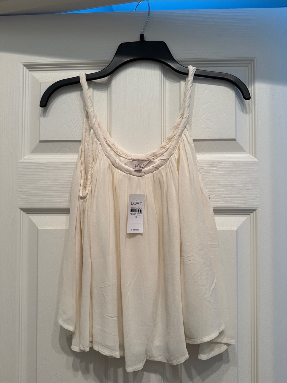 Twist Strap Cami -Ivory